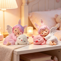 Adorables tirelires populaires Annie Baby grande capacité, jouets de dessin animé, ornements de gâteau d'anniversaire pour enfants en forme d'ange