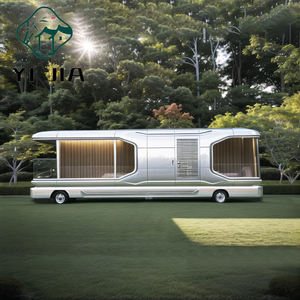 2025 kecil Mini Modern Modular tahan air Prefab ponsel rumah kantor portabel tidur Pod Hotel kabin pintar kapsul ruang angkasa - Product Image 2