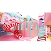 Équipement de terrain de jeu intérieur personnalisé pour les tout-petits, fête d'anniversaire avec fosse à balles, trampoline et mur d'escalade en mousse, parc d'attractions intérieur