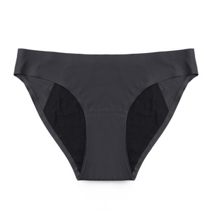 Culotte anti-fuite sans couture, sous-vêtements menstruels pour femmes, Tangas menstruels sans couture - Product Image 6