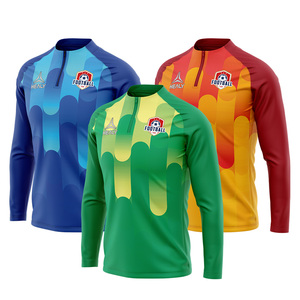 Sublimación completa de impresión Slim Fit Chaqueta deportiva para hombre Logotipo de la marca - Product Image 1