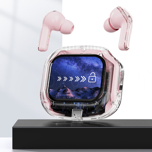 Max Calm True Auriculares inalámbricos Cancelación de ruido Auriculares intrauditivos TWS Pantalla táctil inteligente Indicador de batería LED Modos de juego de música - Product Image 1