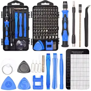 125 in 1 Haushalt DIY Mini Präzisions reparatur werkzeug Home Professional Tools Hardware Kit Schraubendreher-Set für Telefon Laptop Computer