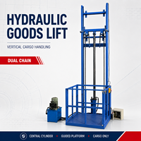 Plateforme élévatrice hydraulique durable à faible coût d'entretien avec table de 1 m et capacité de 500 kg