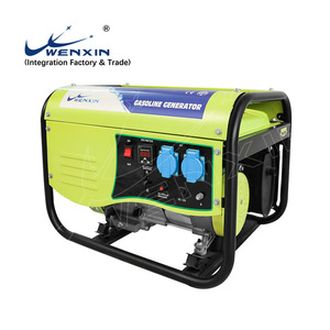 Generador de Gasolina Wenxin 2.5-2.8Kw WX-2800B Monofásico 220V Trifásico 380V 50/60Hz Duradero para Uso Doméstico Marca Privada - Product Image 2