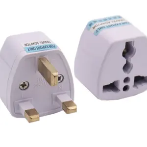 Adaptateur de voyage universel, 5 pièces, prise ue à UK/EU