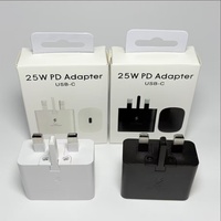 Adaptor Charger Daya Super Cepat 65W A+2pd Grosir, USB Type C Pd Charger Dinding untuk Samsung Galaxy Note 10/Note 20/S20 S21
