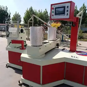 Fuyuan macchina automatica per la produzione di tubi in carta Kraft a due teste macchina per il taglio di tubi in carta