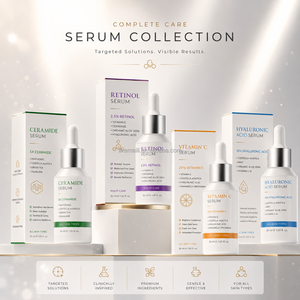 Suero Facial Coreano OEM con Retinol para Reducir Arrugas al Instante, Reafirmante, Antienvejecimiento, con Vitamina C para Aclarar Líneas Finas - Product Image 5