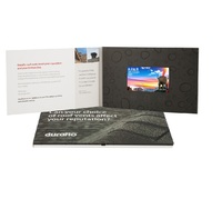 Personnalisé pour votre personne Taille facultative Écran tactile promotionnel Marketing numérique Brochure vidéo LCD