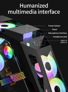 Ancreu God k hai mặt kính cường lực Tủ Đựng Đồ chơi game máy tính ATX thể thao điện tử - Product Image 6