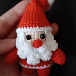Kit de inicio de ganchillo de Navidad de Papá Noel con instrucciones Video <span class=keywords><strong>Amigurumi</strong></span> Kit de ganchillo de juguete <span class=keywords><strong>para</strong></span> <span class=keywords><strong>principiantes</strong></span> - Product Image 4