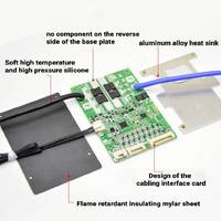 Jiabaida 10S 11S 12S 36V 13S 14S 16S 48V 17S 60V LiFePO4 Li-ion Smart BMS 20A 40A 50A 60A 80A 120A E Bike BMS