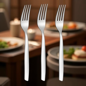 ชุดส้อมโต๊ะสแตนเลส 3 ชิ้น (20.7 ซม.) SHARK โครเมียมขัดเงา CVLX30C3 - Product Image 2
