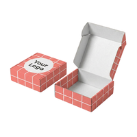 Cajas de Envío Impresas Personalizadas a Precio de Fábrica, Caja de Envío Roja con Logotipo Personalizado, Caja de Cartón Corrugado para Ropa