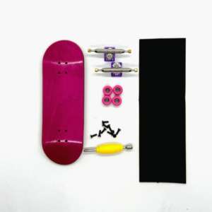 Nuevo Fingerboard de Madera de Arce de 32 mm y 34 mm, Fingerboard Personalizado con Soporte de Eje Único y Rueda - Product Image 2