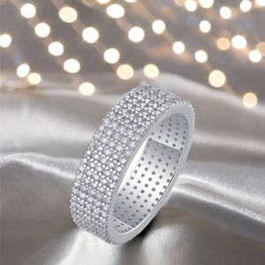 मिनी यूनिसेक्स 925 स्टर्लिंग सिल्वर रिंग ओट्टमैश सुल्तान सुलेमान मुख्य शादी सगाई पार्टी उपहार - Product Image 1