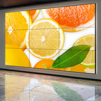 Mur vidéo LCD ZGS-PJ550 d'affichage numérique et d'écran publicitaire Nouveau design avec fonctions d'animation et d'affichage graphique