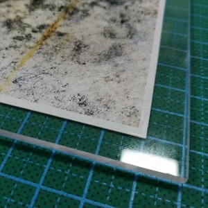 <span class=keywords><strong>Film</strong></span> de laminage à froid en PET transparent super clair adhésif double face pour l'artisanat photo en acrylique et les projets lenticulaires - Product Image 3