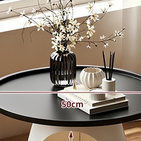 Table d'appoint/bas de lit pour animaux de compagnie, écologique, facile à nettoyer, avec plateau supérieur, base en métal léger, pour chats