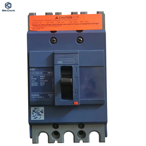 EZD100M3050MAN เซอร์กิตเบรกเกอร์แบบขึ้นรูป 3P 50A ป้องกันโอเวอร์โหลดและไฟฟ้าลัดวงจร อุปกรณ์จ่ายไฟฟ้า - Product Image 1