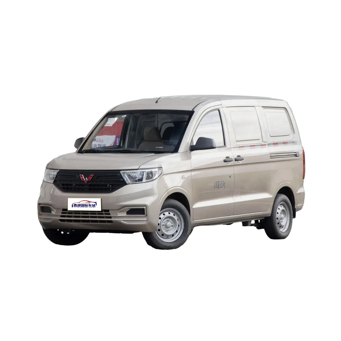 Resmi mağaza Changan Mini Van 8 koltuk Wuling Hongguang V benzinli MPV deri koltuklar ve arka kamera ile stokta