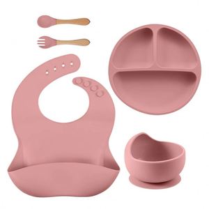 Plato de Silicona Antideslizante con Forma de Búho, Plato de Succión, Set de Alimentación Personalizado para Niños Pequeños, Incluye Biberón, Cuchara, Apto para Alimentos - Product Image 3