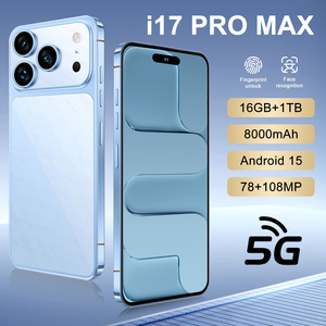 Smartphone mobile 117 Pro Max 5G Octa Core flambant neuf, écran HD AMOLED 120Hz, Android 15, prend en charge le français/allemand/anglais/espagnol - Product Image 2