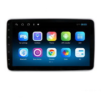 Autoradio 10,1 pouces 2+32 Go adapté à la navigation GPS universelle pour voiture avec lecteur multimédia Android DVR RSD SWC
