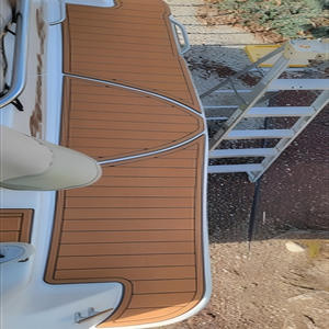 Plancher en bois de teck EVA Maxum 280 2000, très vendu, pour yachts et bateaux, installation facile par clic, design moderne pour une utilisation en extérieur - Product Image 3