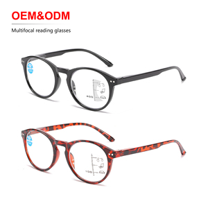 Nuevo estilo Retro espejo de alta definición al por mayor marcos <span class=keywords><strong>grandes</strong></span> Multi Focus <span class=keywords><strong>presbicia</strong></span> Anti luz azul <span class=keywords><strong>gafas</strong></span> de lectura - Product Image 1