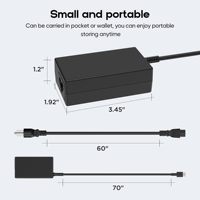Chargeur USB-C 65W compatible avec HP EliteBook Envy x360 20V 3.25A Adaptateur Type-C compatible avec ProBook Spectre Pavilion Chromebook