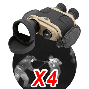 Lente DA 100mm 2X 4X de largo alcance 4,5 km 8km 640x512 Binocular de visión térmica sin refrigeración para trípode - Product Image 5