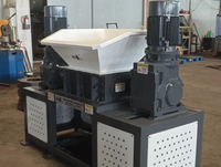 Mesin Penghancur Plastik, Kayu, Kardus, dan Logam Shengzhong Dual Shaft Hard Disk Shredders, Mesin Penghancur Mini untuk Limbah Kecil