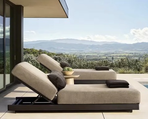 FYZK - Conjunto de Tumbonas Modernas para Exteriores, Impermeables, Muebles de Patio para Hotel, <span class=keywords><strong>Playa</strong></span>, Piscina, Jardín, Venta al por Mayor - Product Image 2