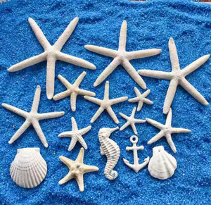 Mini DIY Plastic Craft Eco-Friendly Decorações Home-Hot <span class=keywords><strong>Sale</strong></span> Starfish Oceano Peixe Camarão planta aquática para sala de estar Fish Tank - Product Image 1