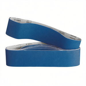 Bandas Abrasivas Fervi P100, Banda de Lijado Azul para Pulir Metal y Madera - Product Image 2