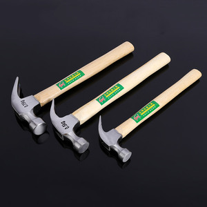 Marteau à griffes Tianyu Zhengkun 0,5 kg 0,75 kg Manche en bois Acier 45 Utilisation sur chantier - Product Image 2