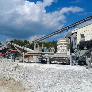 150 TPH bánh di động hàm Máy Nghiền tác động hình nón và thiết bị sàng lọc, thích hợp cho đá granit và quặng. - Product Image 4