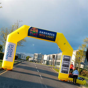 Diseño personalizado publicidad al aire libre <span class=keywords><strong>arco</strong></span> inflable para la venta 8 metros/26 pies tamaño - Product Image 2