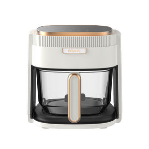 Máquina freidora de aire eléctrica para electrodomésticos sin aceite de gran capacidad de 4,5 l, <span class=keywords><strong>olla</strong></span> de vidrio Visual para hornear para hogares, vehículos recreativos de plástico - Product Image 4