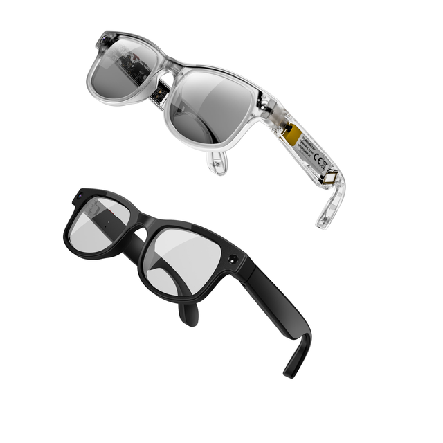 Fashionable Smart AI Glass 800W Pixels 4K Camera 1200P HD Photos Video Recording 16GB Call Wifi APP Control AI Meta Eyeglasses