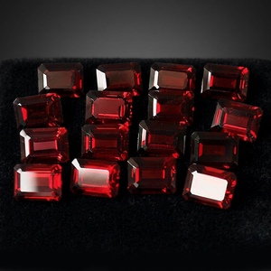Fine Quality Natural Red Garnet Loose Gemstone | Octagon Cut Blood Red Color | High Quality Gemstone 1-1.2 Carat Color Play for - Product Image 5
