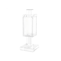 Boîte à Besamim en acrylique lucite magnétique moderne personnalisée, décoration de bureau juive, cadeau pour la maison avec logo gravé au laser