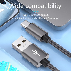 Cáp USB Loại-C sạc nhanh 1m 2m 3m bền bện điện thoại di động dây dữ liệu sạc cáp - Product Image 5