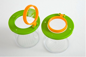 3x Speelgoed Bug Viewer Educatief Kinderen Plastic <span class=keywords><strong>Insect</strong></span> Doos Vergrootglas Vergrootglas Jar Loepen - Product Image 4