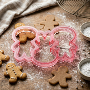 <span class=keywords><strong>Emporte</strong></span>-pièces et moule à biscuits en plastique multi-formes pour fondant et pâte à biscuits, motif bonhomme de pain d'épices de Noël - Product Image 1