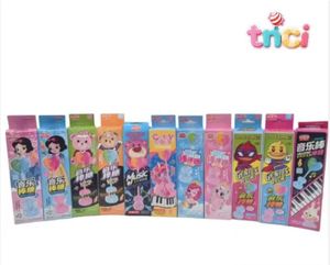 Lecca-lecca Musical con Caramelle e Giocattolo Musicale, Design di Personaggi Cartoon, Dolci al Gusto di Frutta per Feste di Compleanno per Bambini - Product Image 2