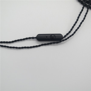 เอ็มเอ็มซีเอ็กซ์สายเปลี่ยนหูฟังพร้อมไมโครโฟนสำหรับ Se535 Se315 Se846 Ue900 สีดำออกซิเจนฟรีสายทองแดงชุบทอง - Product Image 4
