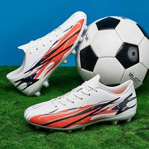 Nuevos Zapatos de Fútbol Deportivos para Hombre y Jóvenes al por Mayor 2025, Zapatos de Fútbol de Cuero de Alta Calidad, Zapatos de Entrenamiento para Exteriores - Product Image 1